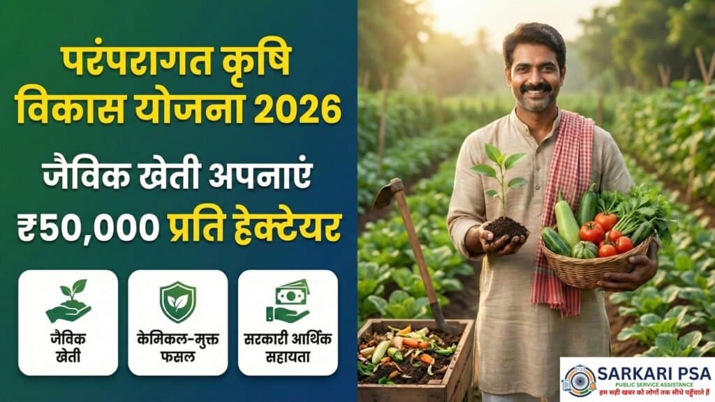 Paramparagat Krishi Vikas Yojana: जहर मुक्त खेती से कमाएं लाखों! मुफ्त सर्टिफिकेशन और बंपर सब्सिडी।